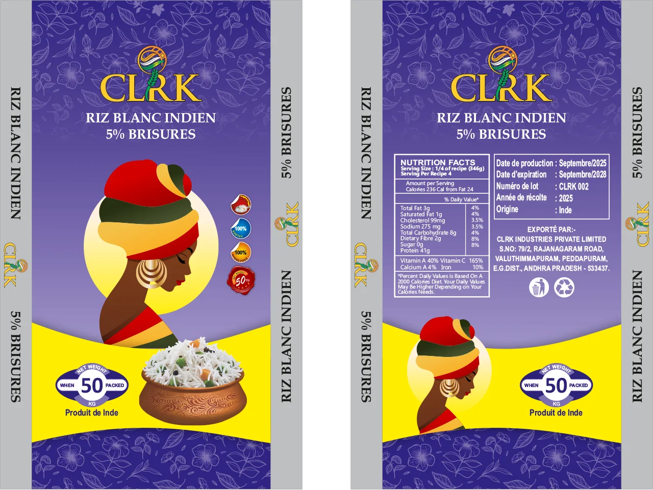 Brand sample